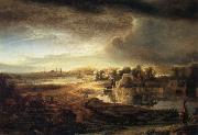 Landscape with a Coach